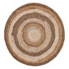 LR Home Brynn NAT-AS Bleach Area Rug 6 ft. Round