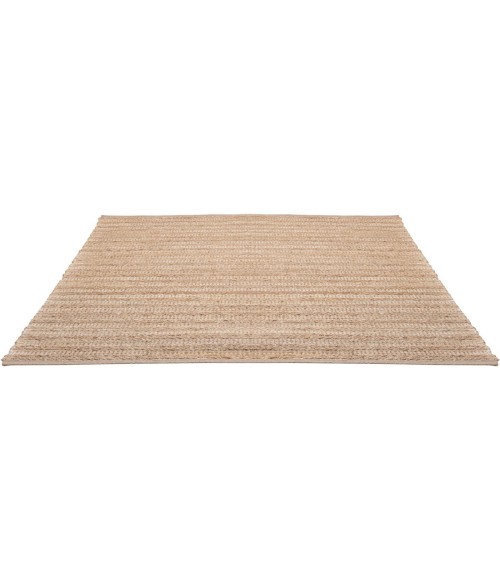 LR Home Natural Fiber Cream/Ivory 82400 7 ft. 9 in. X 9 ft. 9 in. Rect. Rug