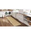 LR Home Natural Fiber White/Natural 82489 2 ft. 6 in. X 7 ft. 9 in. Rect. Rug