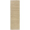 LR Home Natural Fiber White/Natural 82489 2 ft. 6 in. X 7 ft. 9 in. Rect. Rug