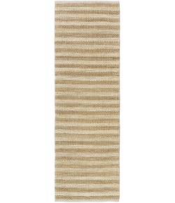 LR Home Natural Fiber White/Natural 82489 2 ft. 6 in. X 7 ft. 9 in. Rect. Rug