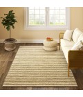 LR Home Natural Fiber White/Natural 82489 2 ft. X 3 ft. Rect. Rug