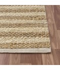 LR Home Natural Fiber White/Natural 82489 2 ft. X 3 ft. Rect. Rug