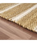 LR Home Natural Fiber Ivory/Natural 82524 9 ft. X 12 ft. Rect. Rug