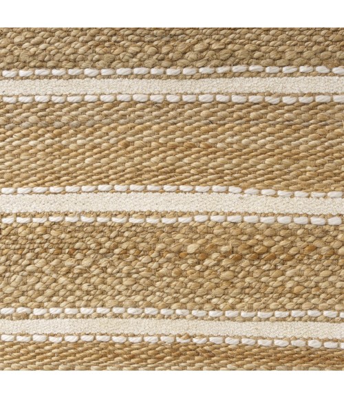 LR Home Natural Fiber Ivory/Natural 82524 9 ft. X 12 ft. Rect. Rug