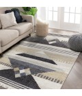 LR Home Nimroz Tan/Black/Blue/Gray/White 81984 2 ft. X 3 ft. Rect. Rug