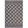Reese RET-AU Black Area Rug 5 ft. X 7 ft. Rectangle
