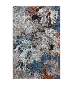 Rodha REV-AZ Rust Area Rug 5 ft. 3 in. X 7 ft. 6 in. Rectangle