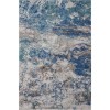 Rodha REV-AB Blue Area Rug 5 ft. 3 in. X 7 ft. 6 in. Rectangle