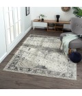LR Home Ridgewood 82131 Gray/ Beige 7'9" X 9'9 Rect. Rug