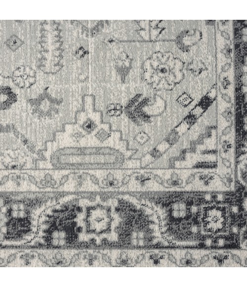 LR Home Ridgewood 82131 Gray/ Beige 7'9" X 9'9 Rect. Rug