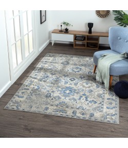 LR Home Ridgewood 82132 Blue/ Beige 7'9