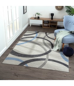 LR Home Ridgewood 82134 Gray/ Blue 7'9