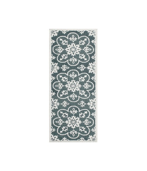 LR Home LR AREA RUG 22139 Gray 2'-3" X 6'-9 Rect. Rug