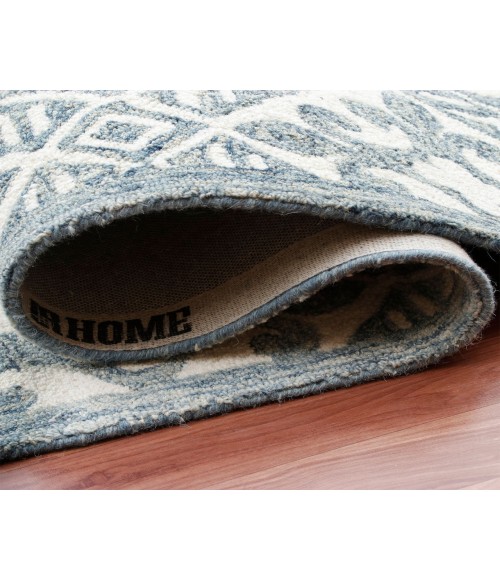 LR Home LR AREA RUG 22141 Indigo 2'-3" X 6'-9 Rect. Rug