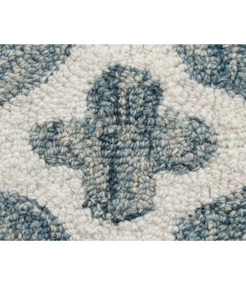 LR Home LR AREA RUG 22141 Indigo 2'-3" X 6'-9 Rect. Rug