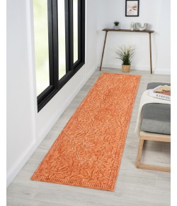 LR Home Lr Area Rug 22144 Terracotta 2'-3