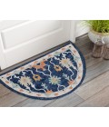 LR Home LR AREA RUG 22145 Blue 2'3" X 3'10 Rect. Rug