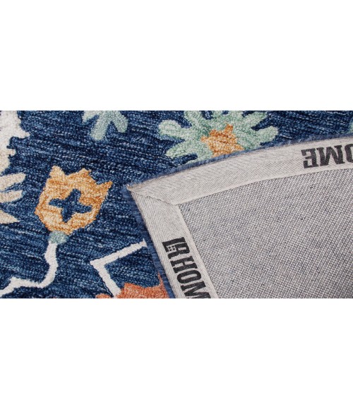 LR Home LR AREA RUG 22145 Blue 2'3" X 3'10 Rect. Rug
