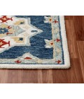 LR Home LR AREA RUG 22146 Blue 2'-3" X 6'-9 Rect. Rug