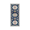 Rachel RUG-AH Blue/Multi 2 ft. 3 in. x 6 ft. 9 in. Runner Area Rug