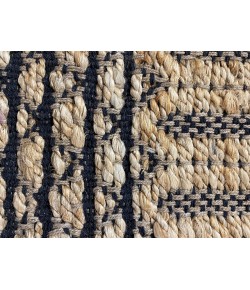 LR Home Lr Area Rug 99641 Jet Black 5'0