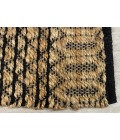 LR Home LR AREA RUG 99641 Jet Black 5'0" X 7'0 Rect. Rug