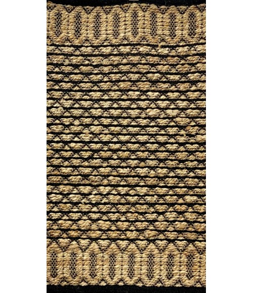 LR Home LR AREA RUG 99641 Jet Black 5'0" X 7'0 Rect. Rug