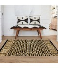 LR Home LR AREA RUG 99641 Jet Black 5'0" X 7'0 Rect. Rug