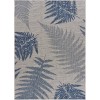 Scarlett SAN-AR Navy Area Rug 5 ft. 3 in. X 7 ft. 3 in. Rectangle