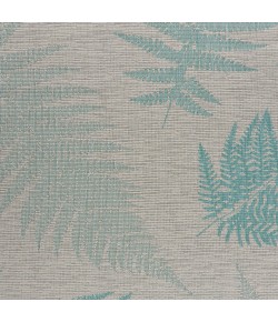 Scarlett SAN-AR Teal Area Rug 7 ft. 10 in. X 9 ft. 10 in. Rectangle
