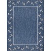 Samantha SEA-AU Navy Area Rug 7 ft. 6 in. X 9 ft. 5 in. Rectangle