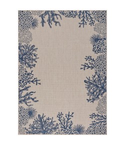 Samantha SEA-AV White Area Rug 7 ft. 6 in. X 9 ft. 5 in. Rectangle