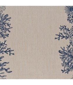 Samantha SEA-AV White Area Rug 7 ft. 6 in. X 9 ft. 5 in. Rectangle