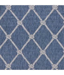 Samantha SEA-AX Navy Area Rug 7 ft. 6 in. Round