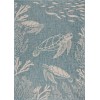 Samantha SEA-AZ Aqua Area Rug 7 ft. 6 in. X 9 ft. 5 in. Rectangle