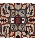 LR Home SHAPES 50923 Gold/ Blue 7' X 7' Round Rug