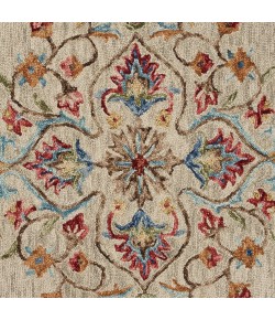 LR Home Sindy SIN-AB Beige Area Rug 6 ft. Round