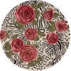 LR Home Sinuous 54107 Multi 6' Round Rug