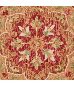 Sindy SIN-AH Red Area Rug 6 ft. Round