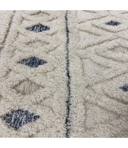 LR Home Sindy SIN-AI Cream Area Rug 6 ft. Round