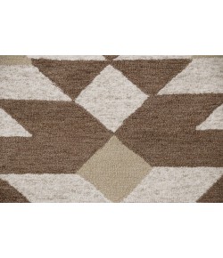 LR Home Sindy SIN-AM Brown Area Rug 6 ft. Round