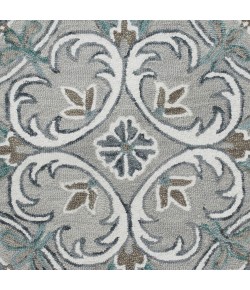 LR Home Sindy SIN-AS Taupe Area Rug 4 ft. Round