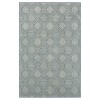 LR Home Vanessa VER-AH Light blue Area Rug 5 ft. X 7 ft. Rectangle