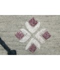 LR Home VIBRANCE 3564 Gray 7' X 7' Round Rug