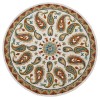 Valerie VIB-AM Green Area Rug 7 ft. Round