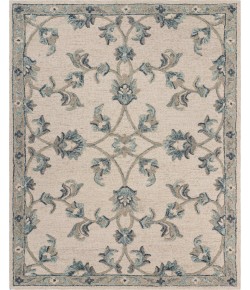Vicencia VIC-AQ Ivory Area Rug 5 ft. X 7 ft. Rectangle