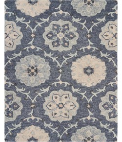 LR Home Vicencia VIC-AR Dark Gray Area Rug 5 ft. X 7 ft. Rectangle