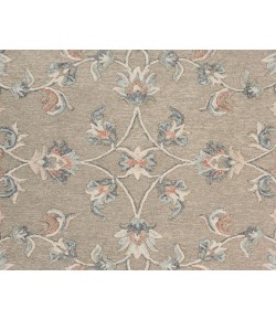 LR Home Vicencia VIC-AQ Silver Area Rug 4 ft. 10 in. Round