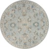 LR Home Vicencia VIC-AQ Blue Area Rug 4 ft. 10 in. Round